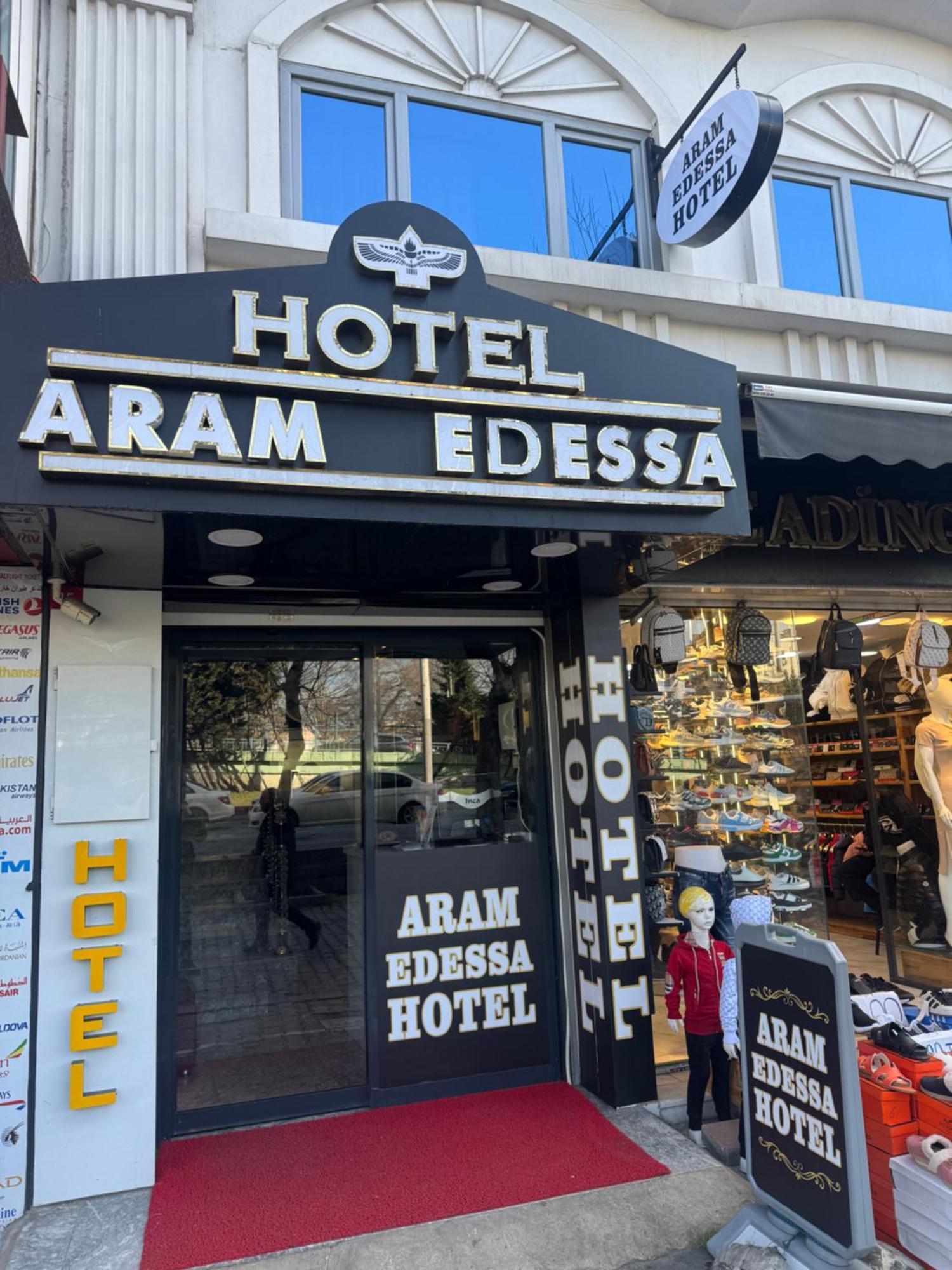 Aram Edessa Hotel اسطنبول المظهر الخارجي الصورة